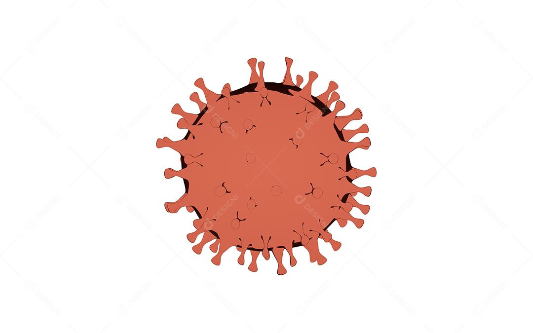 Desenhos animados Coronavirus Covid-19 surto e coronavírus gripe