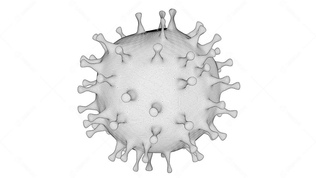 Coronavirus Covid-19 surto e coronavírus gripe