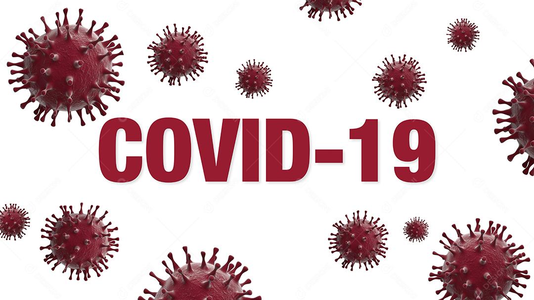 Coronavirus Covid-19 surto e coronavírus gripe