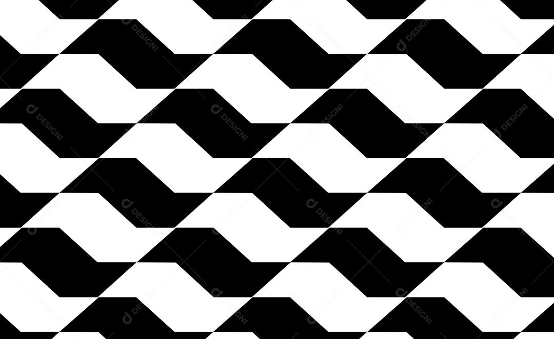 Padrão de calçada de São Paulo. Pavimento típico e famoso de São Paulo em fundo de textura de piso. Brasil.