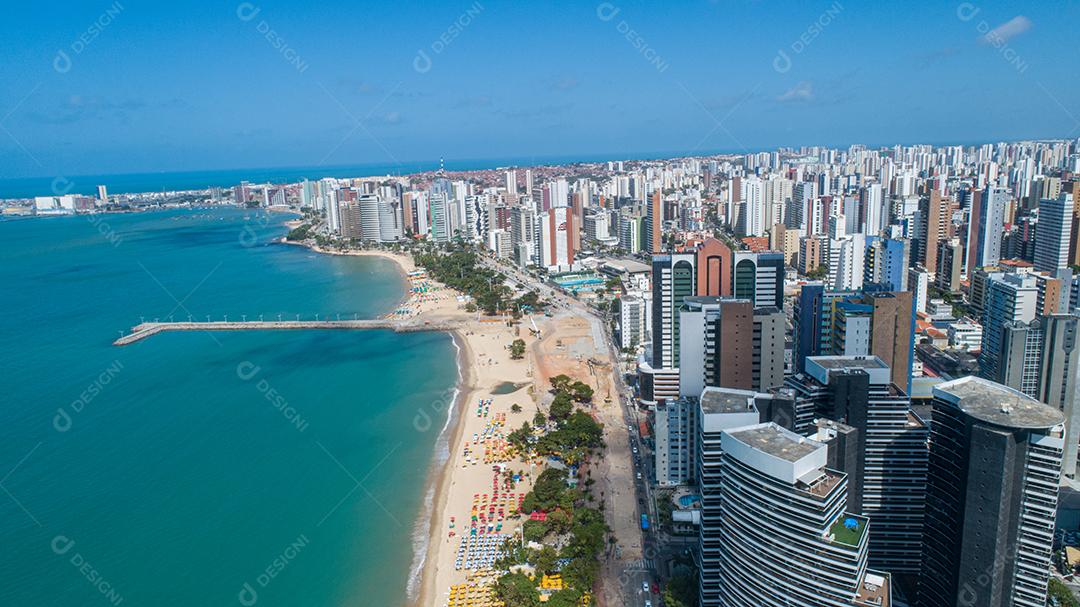 Fortaleza, Brasil. Ponte José Martins Rodrigues, sob o Rio Ceará em Fortaleza, Ceará