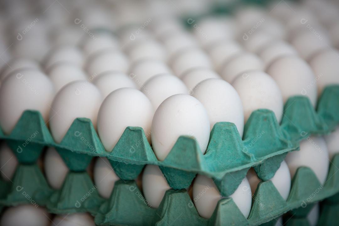 Cartelas de ovo varejo mercado atacado supermercado