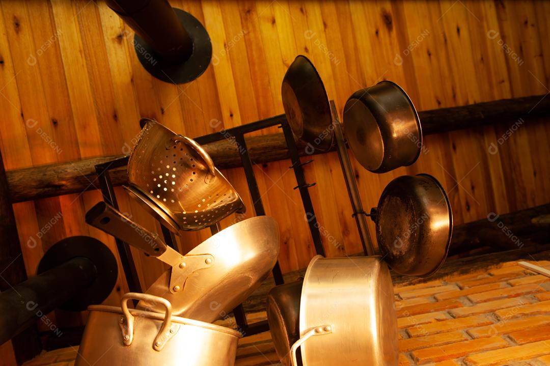 Panelas frigideiras panela de pressão cozinha comida