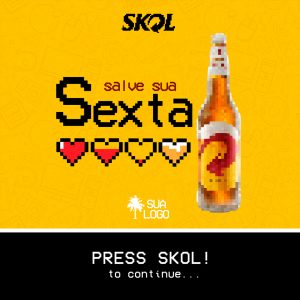 Social Media Salve sua Sexta Skol PSD Editável