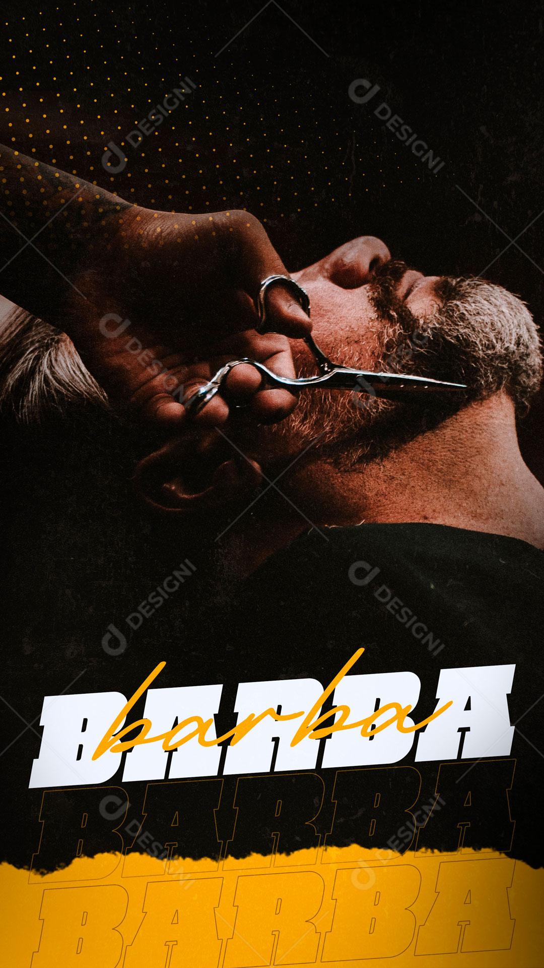 Tratamento Diferenciado Cabelereiro Social Media PSD Editável