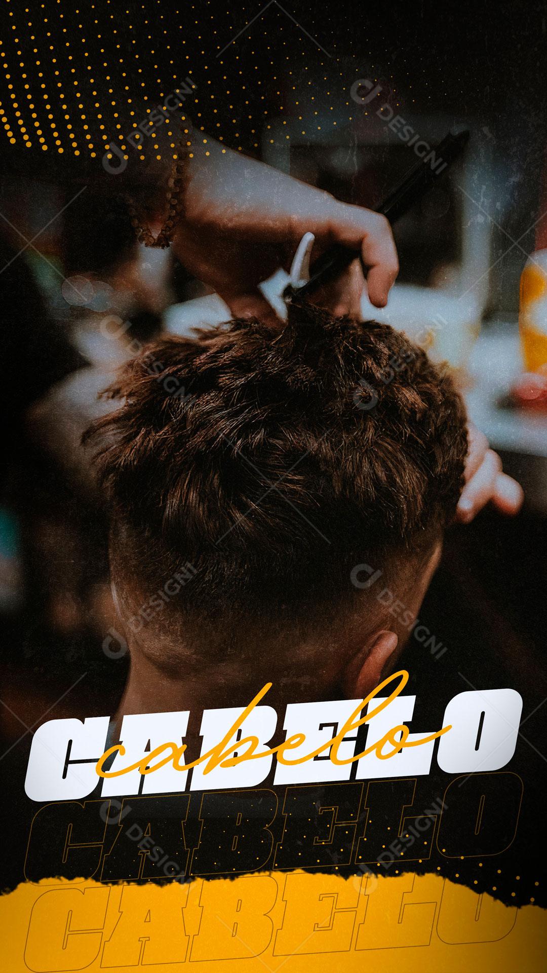 Tratamento Diferenciado Cabelereiro Social Media PSD Editável