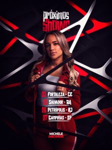 Flyer Próximos Shows Agenda Social Media PSD Editável