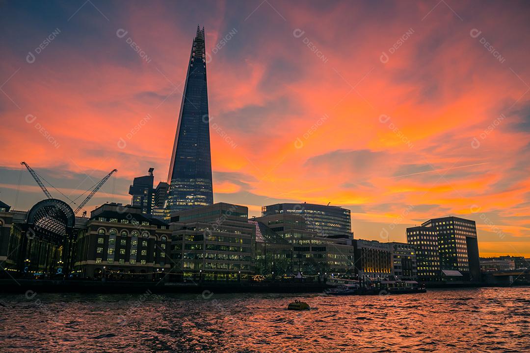 Área urbana de Londres do Rio Tamisa