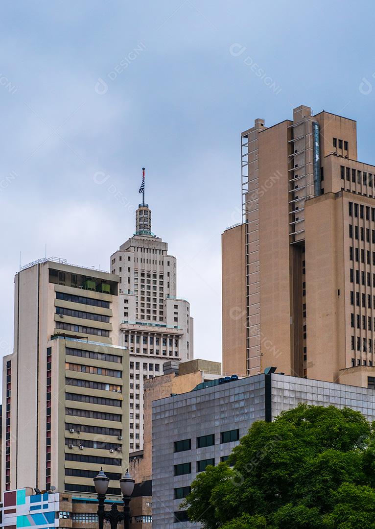 Prédios vintage no centro de São Paulo