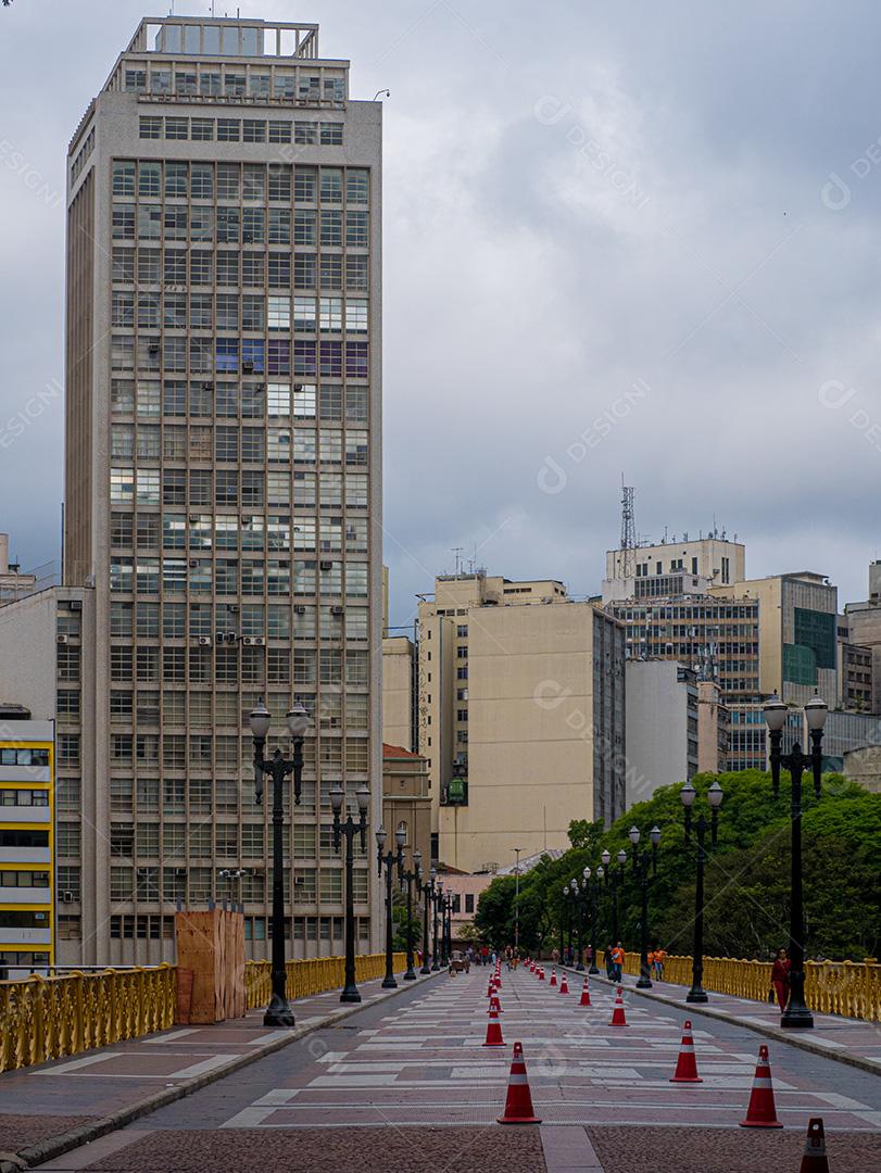 Prédios vintage no centro de São Paulo