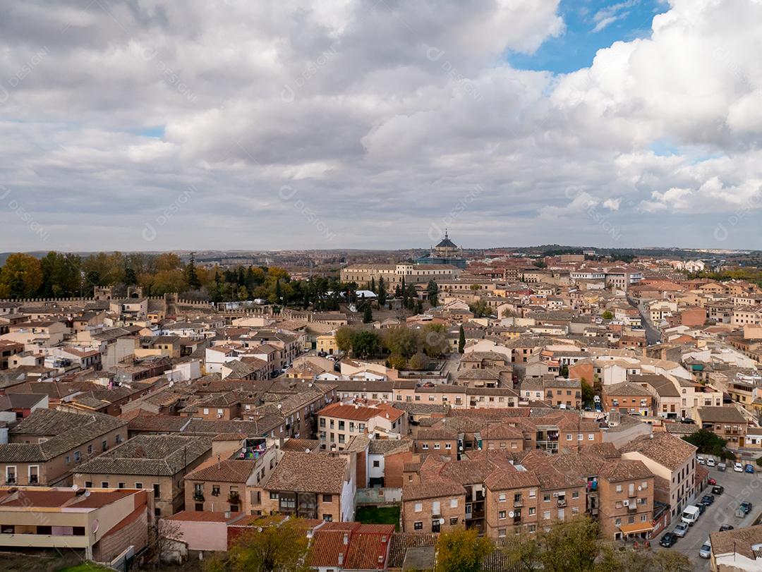Vista panorâmica da cidade de Toledo na Espanha