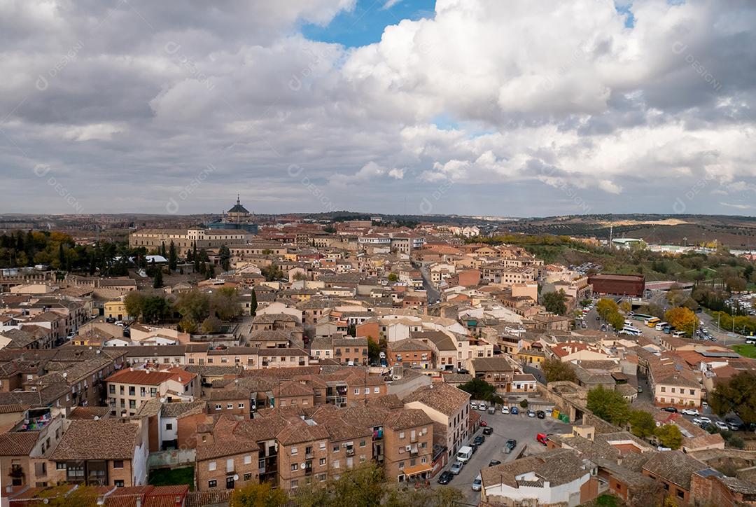 Vista panorâmica da cidade de Toledo na Espanha