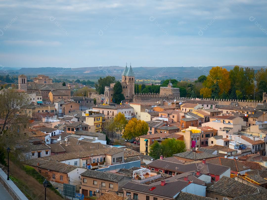 Vista panorâmica da cidade de Toledo na Espanha