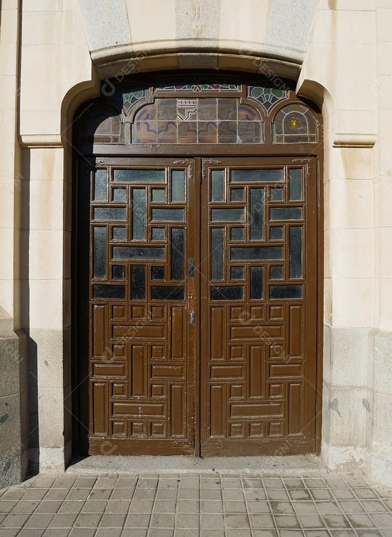 Antiga porta da cidade de Toledo na Espanha