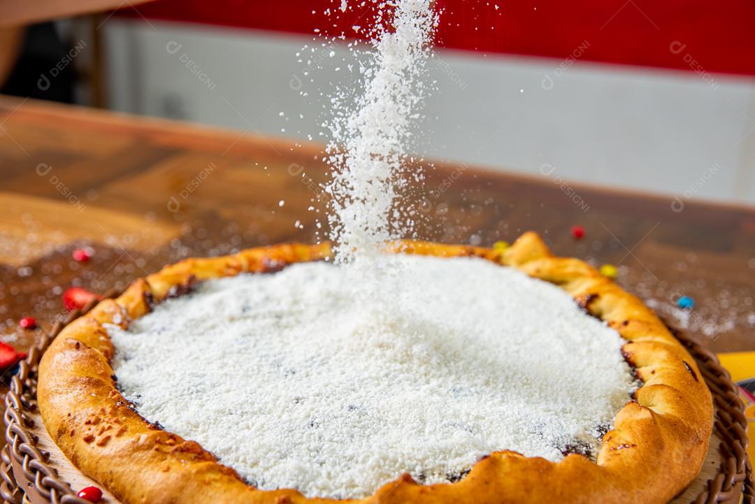 Comida pizza prestigio