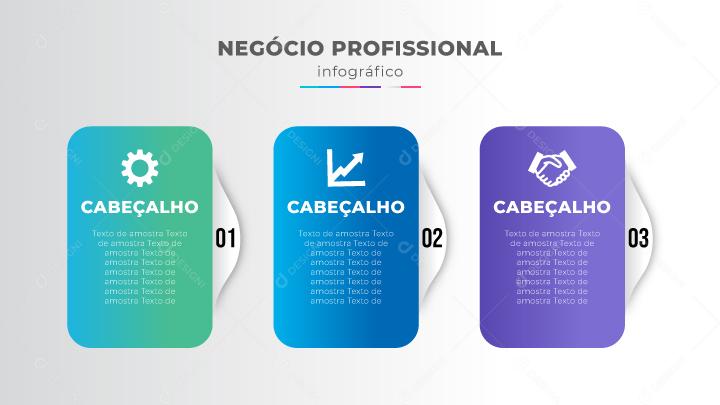 Banner de Apresentação Negócios Profissionais Infográficos Cabeçalho Social Media EPS