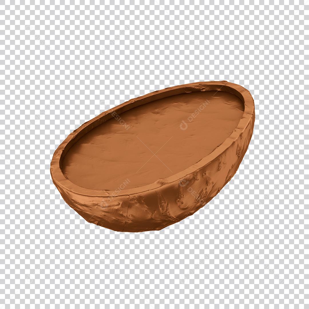 Ovo De Páscoa Elemento 3D Para Composição PSD