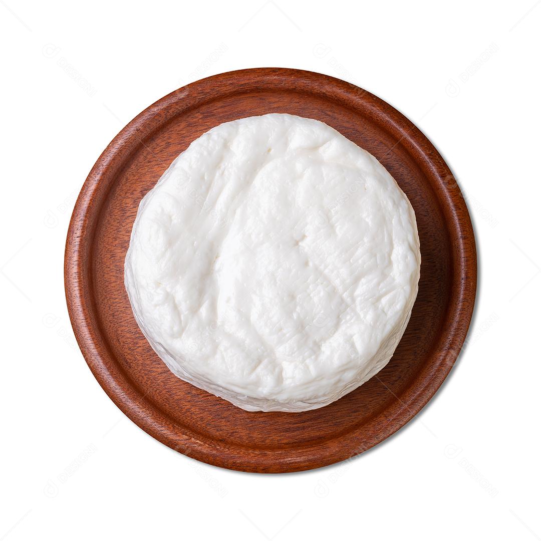 Queijo Frescal, típico queijo branco fresco brasileiro isolado