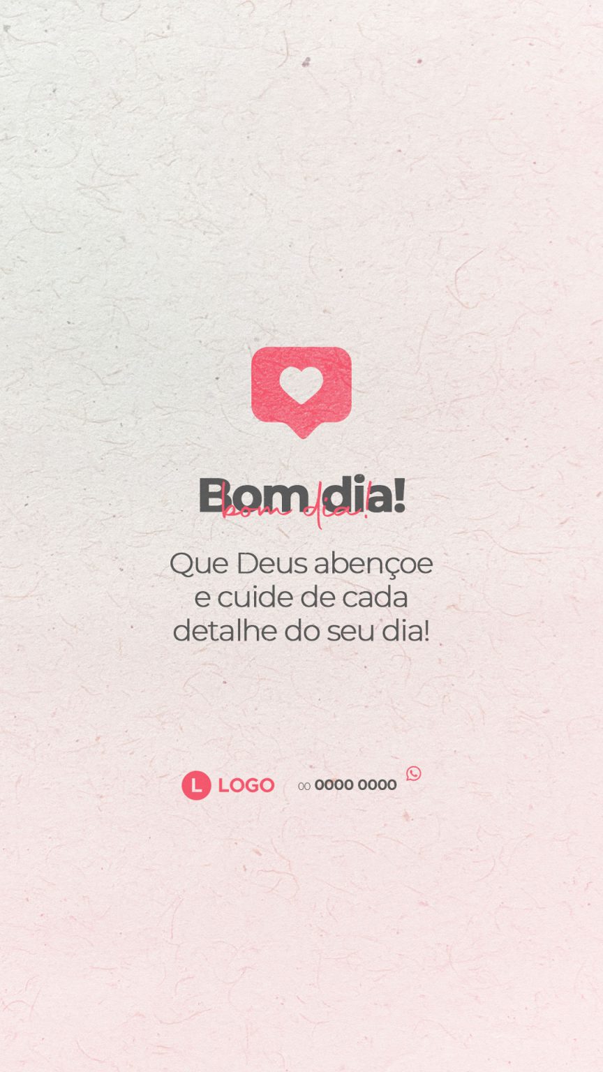 Story Frase Motivacional Bom dia Social Media PSD Editável