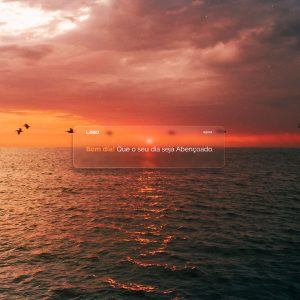 Social Media Frase Motivacional Bom dia PSD Editável