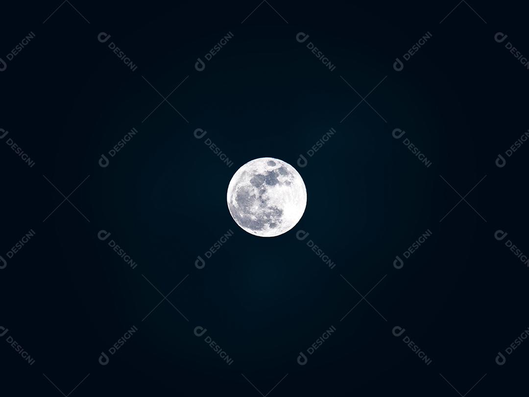 Lua céu nuvens noite astronomia