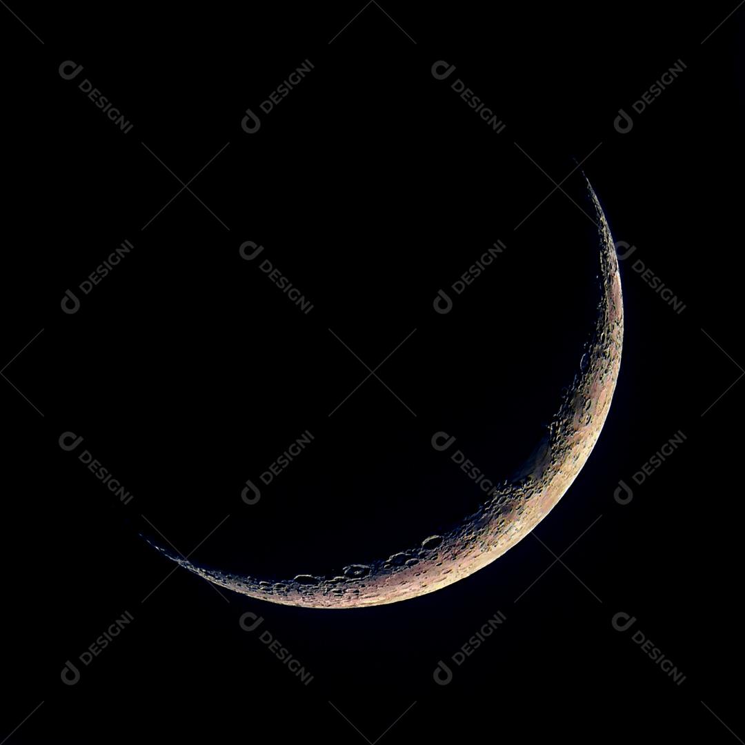 Lua céu nuvens noite astronomia