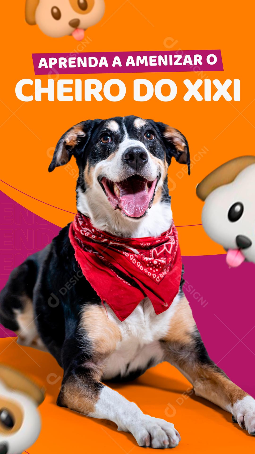 Aprenda Amenizar O Cheiro De Xixi Social Media PSD Editável