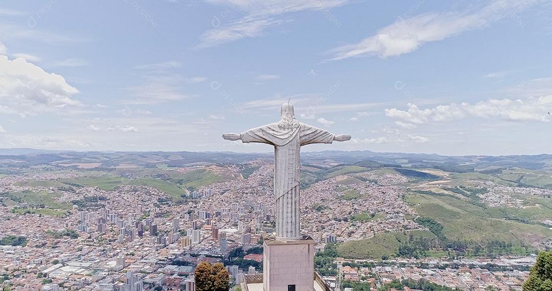 Poços de Caldas, Minas Gerais, Brasil, por volta de março de 2021: Aéreo