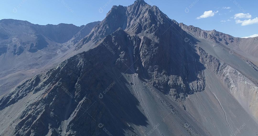 Cajon del Maipo Canyon e Embalse El Yeso, Andes, Chile. Sul