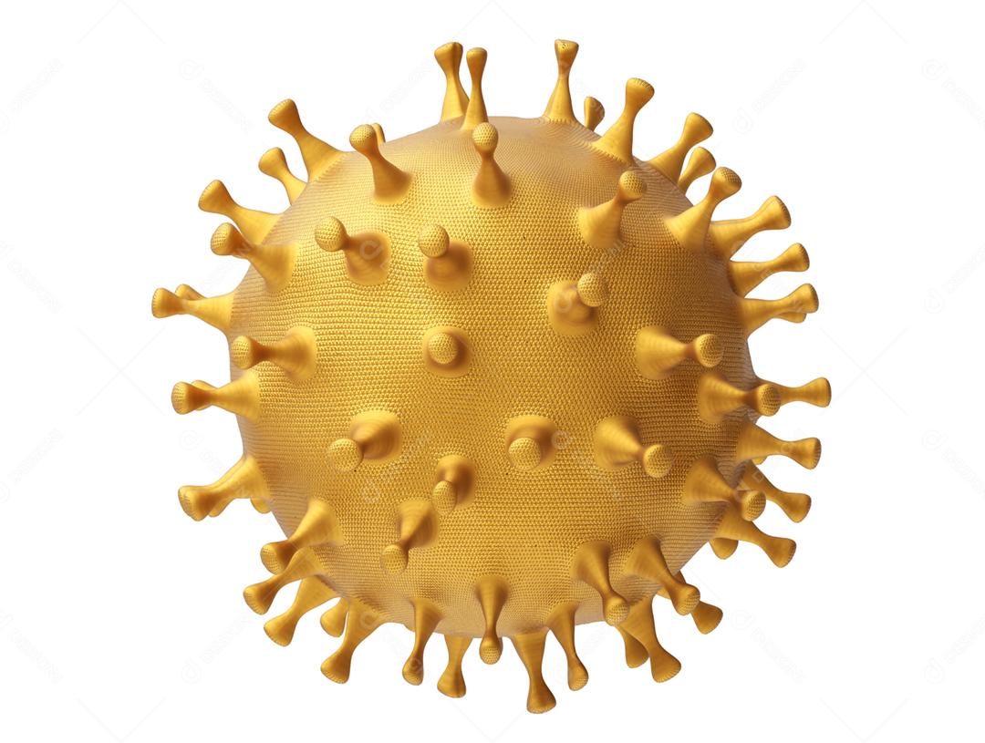 Ouro Coronavirus Covid-19. Surto e fundo de gripe coronavírus como casos perigosos de gripe