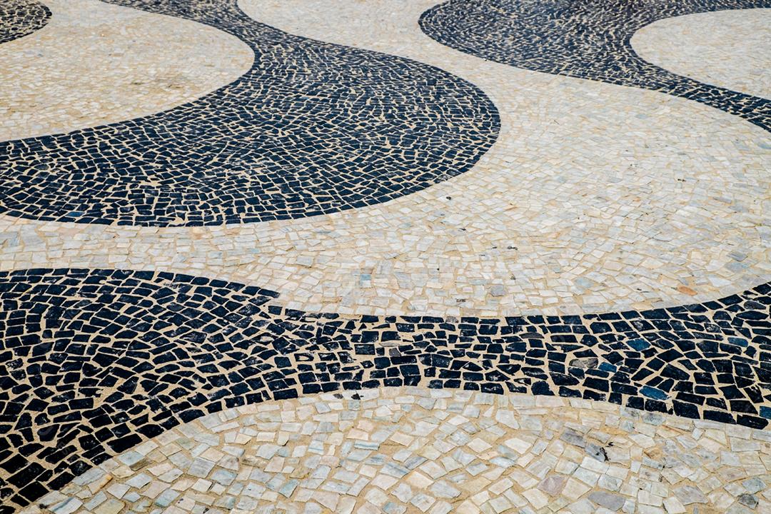 Calçadão de Copacabana praia rio de janeiro