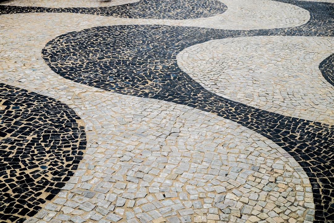 Calçadão de Copacabana praia rio de janeiro