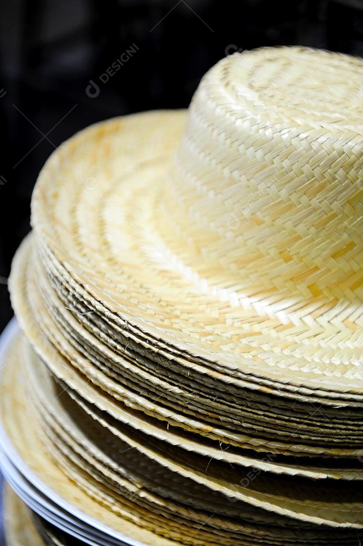 Chapéus de palha bones