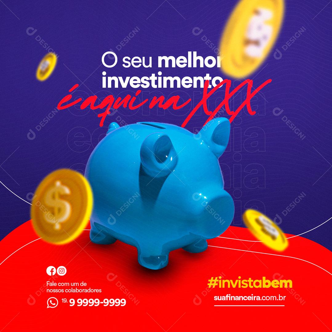 Social Media O seu Investimento é aqui Na PSD Editável