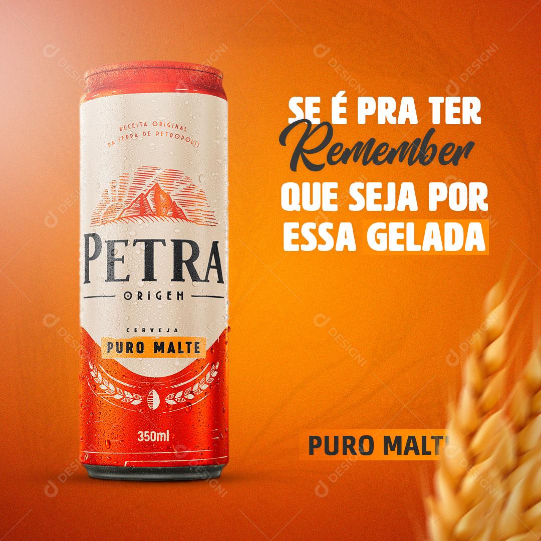 Se é Pra ter Que Seja Essa Gelada Social Media PSD Editável