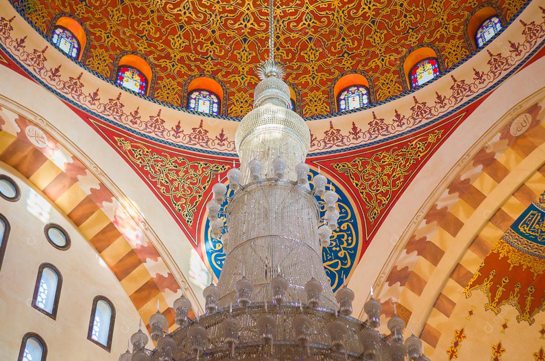 Mesquita da Mesquita Mohammad Al-Amin em Beirute Líbano.