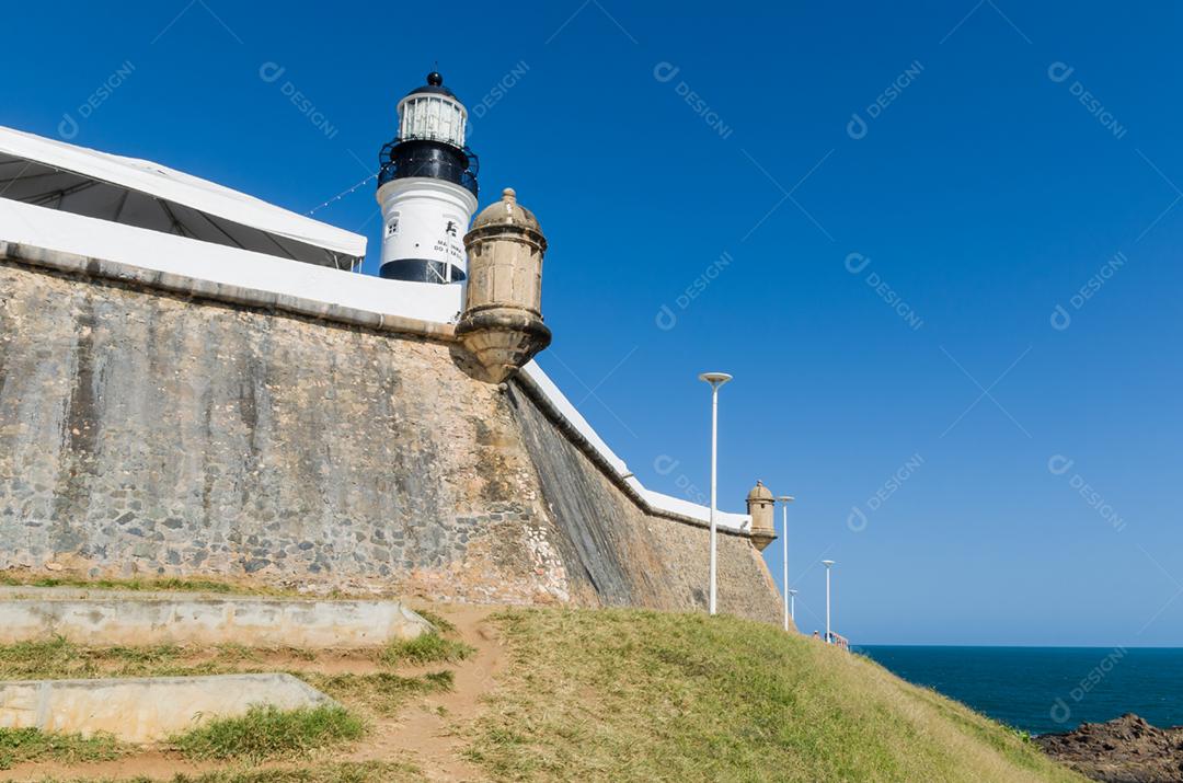 Bela vista do Museu Náutico da Bahia em Salvador Brasil.