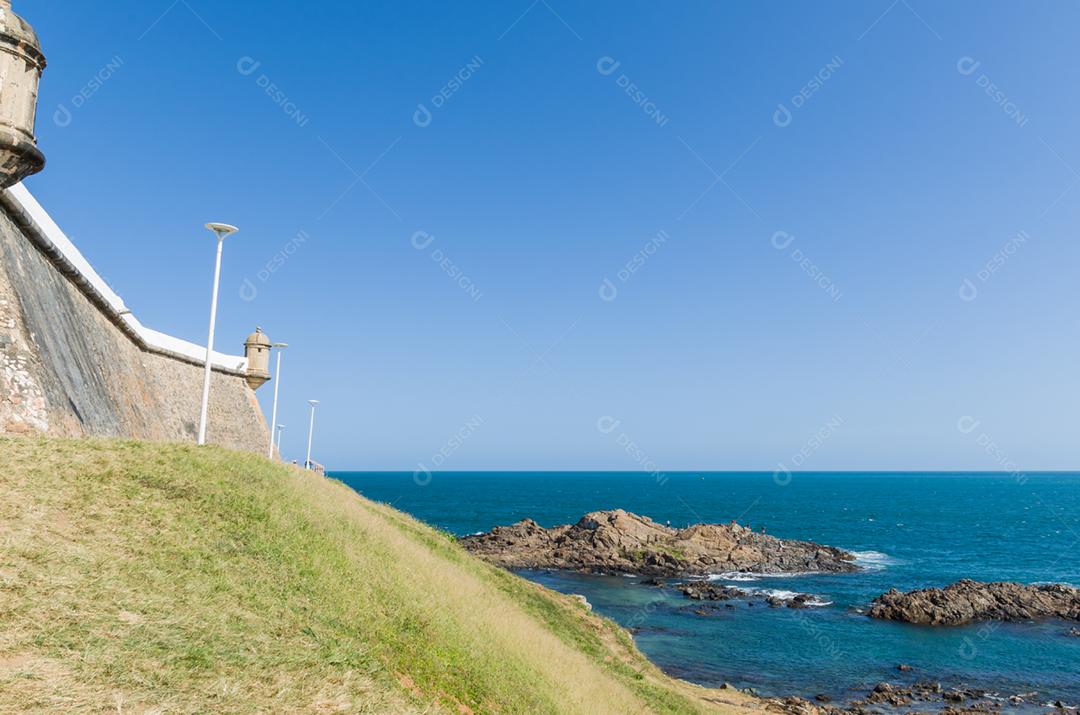 Bela vista do Museu Náutico da Bahia em Salvador Brasil.