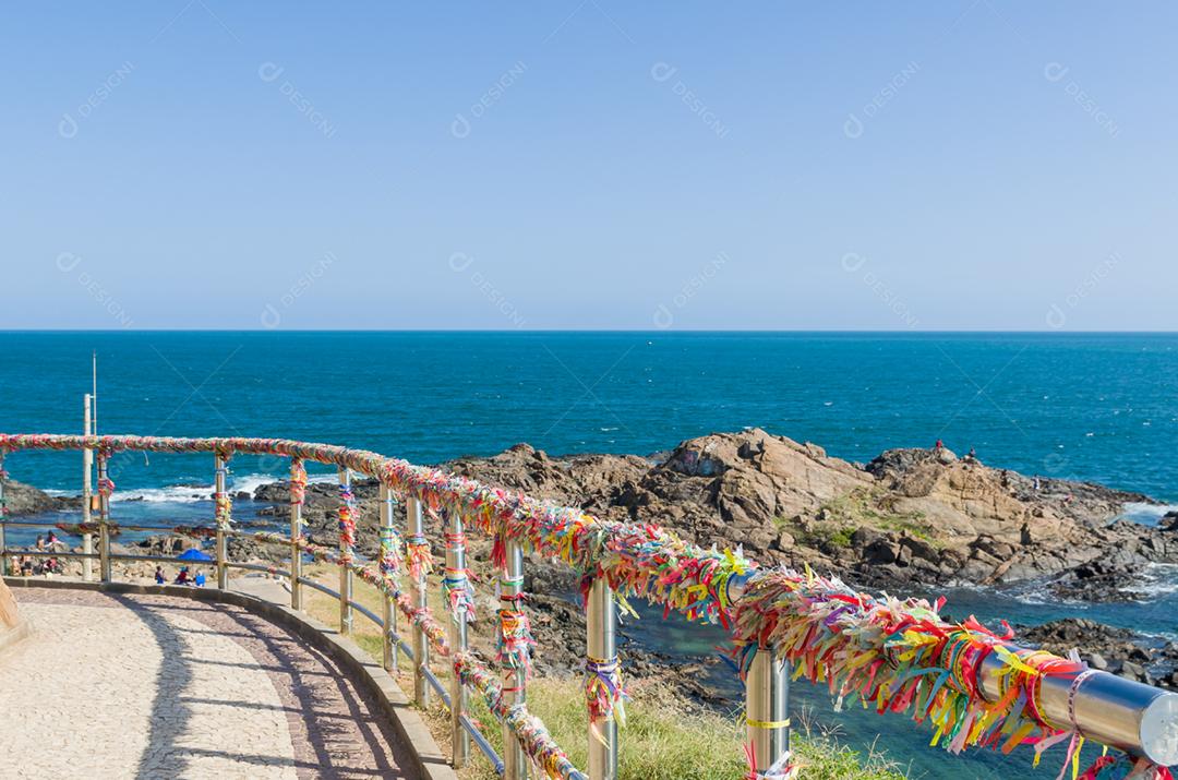 Bela vista do Museu Náutico da Bahia em Salvador Brasil.