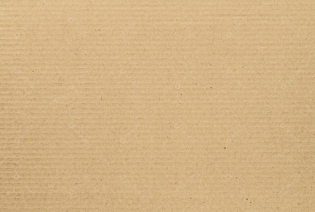 Folha de papelão marrom. Pano de fundo texturizado.