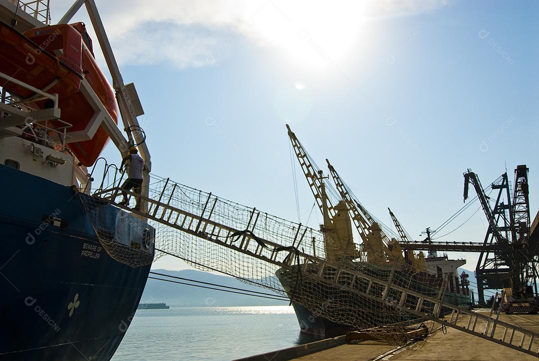 navio importação exportação naval marítima importar carga