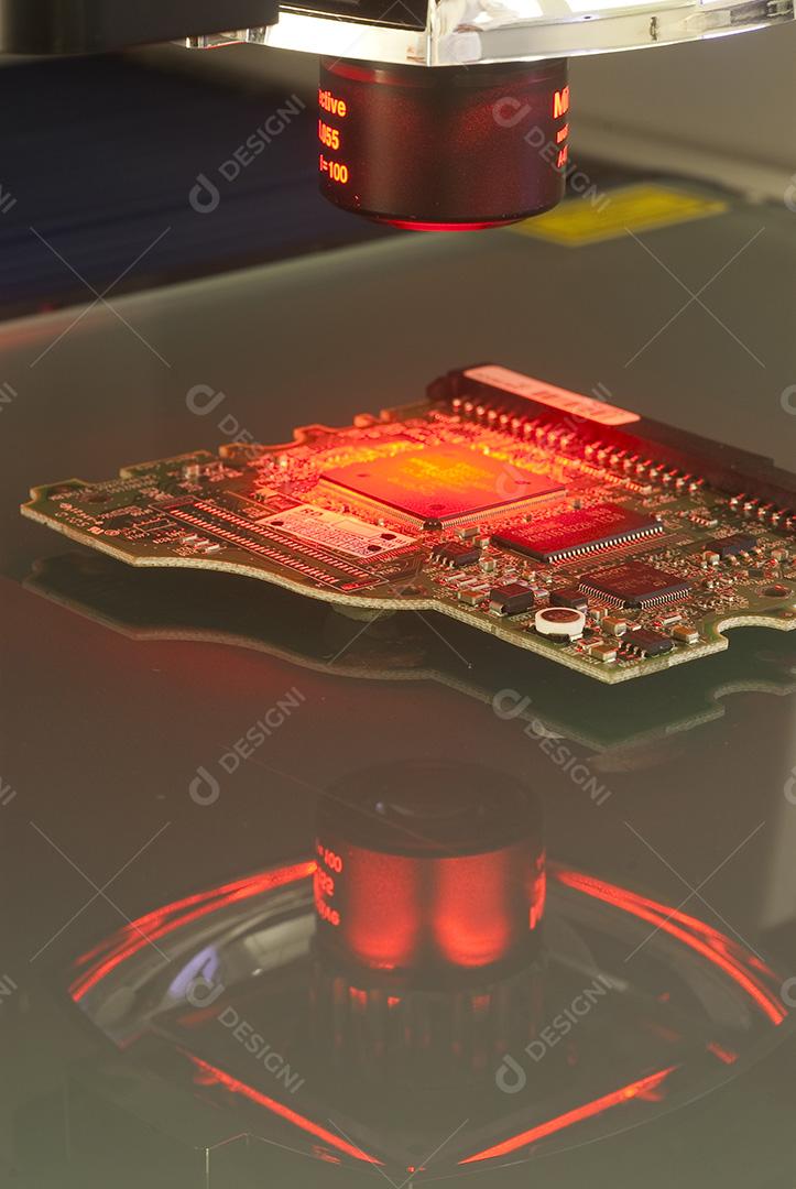 tecnologia placas com luzes