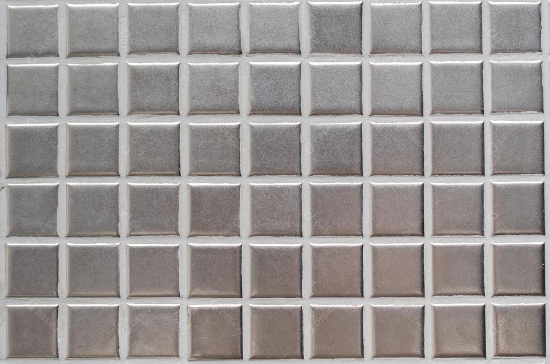 Textura de telha metálica para vários usos. Cinza.