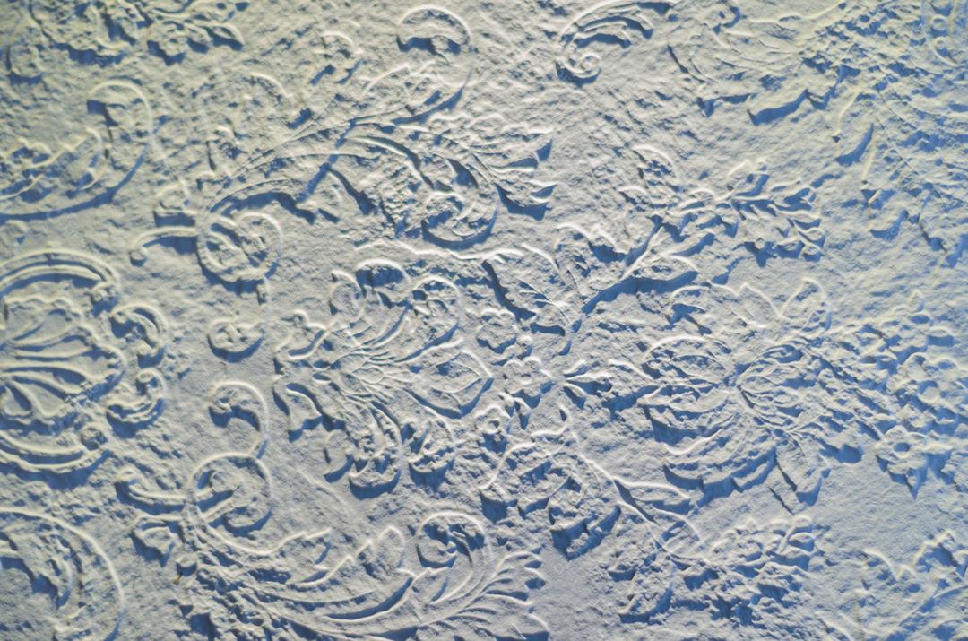 Flores brancas de textura bonita, porcelana, gesso.