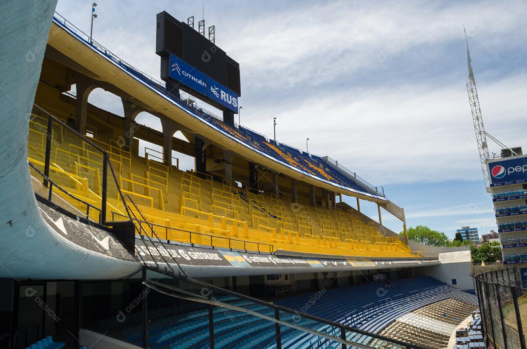 Estadio de futebol jogo campo gramado arquibacandas