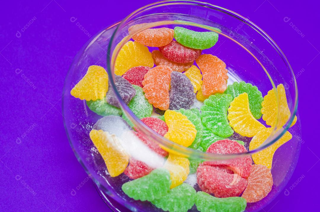 Textura colorida de balas de borracha, balas coloridas.