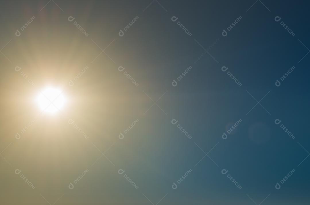 Belo fundo do sol para nós