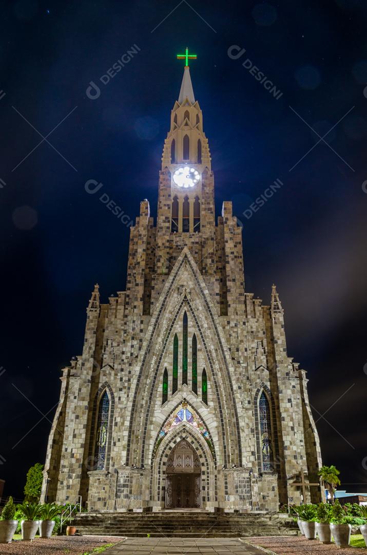 Igreja Catedral de pedra Canela, cidade turística perto de Gramado RS
