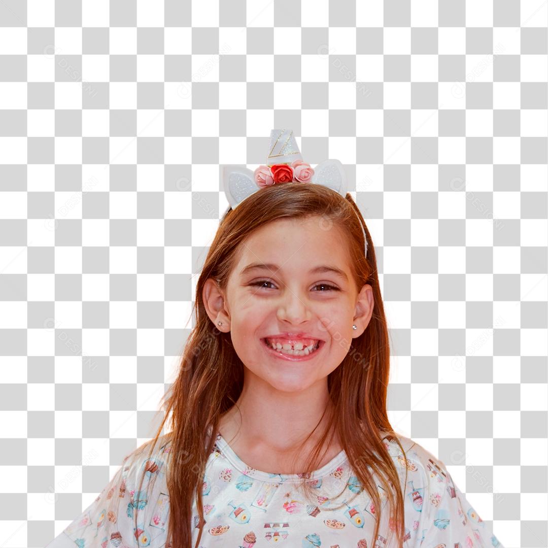 Criança feliz sorrindo PNG Transparente