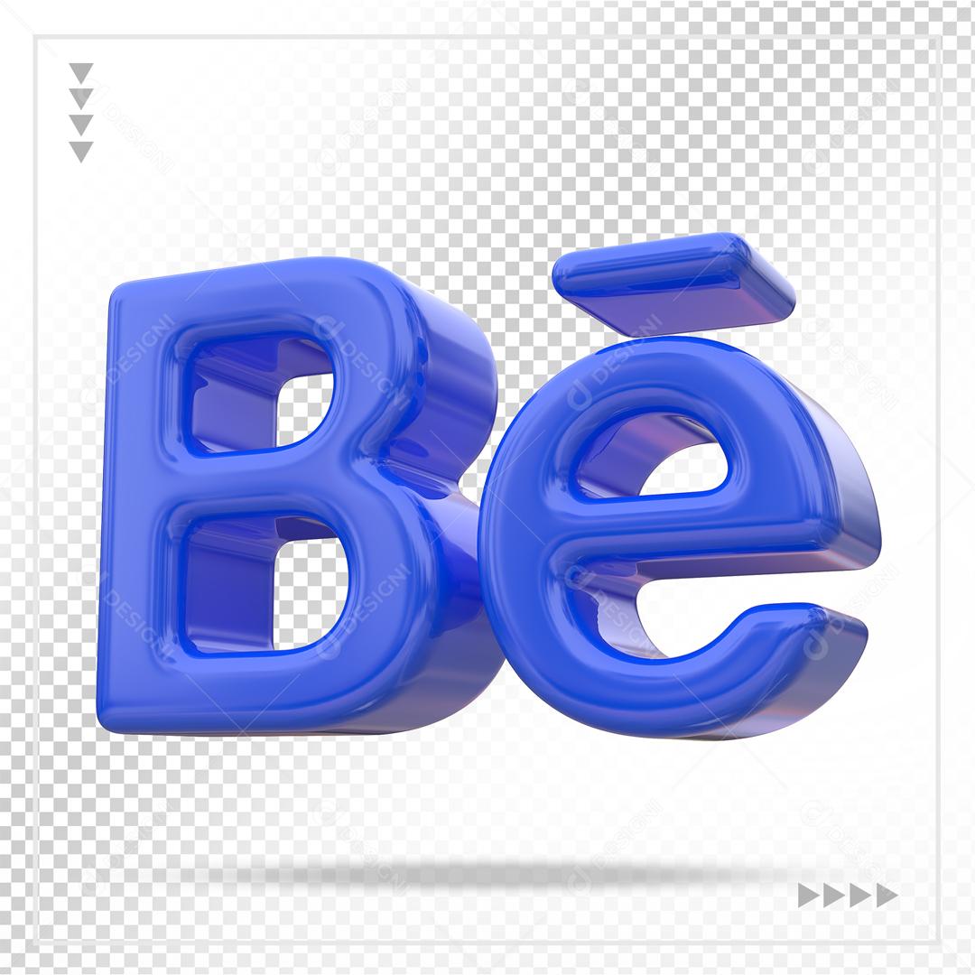 Behance 3D Elemento Para Composição PSD